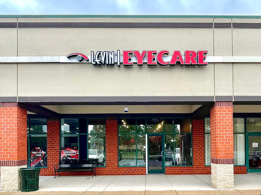 levin eye care overlea