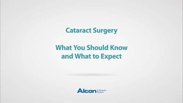 What to Expect on Cataract Surgery