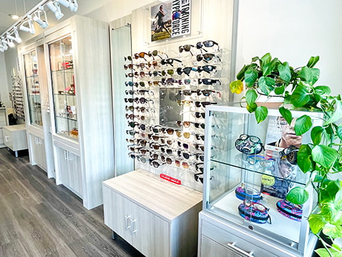 Levin Eyecare Wide Array of Eyeglass Selection in Belverede Square