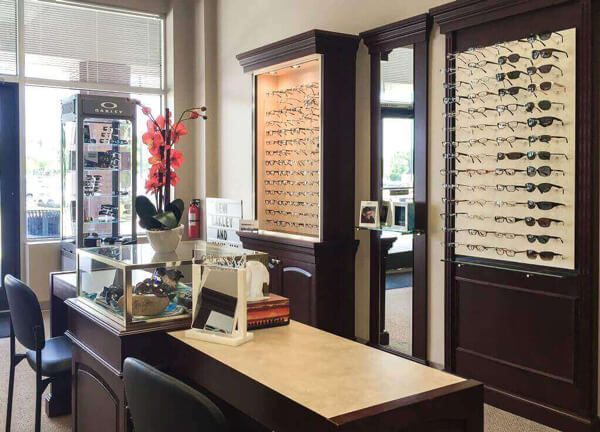 Eyeglasses selection at Levin Eyecare in Westminster, MD